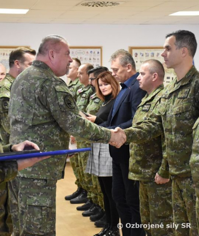Slávnostný nástup vo veliteľstve vzdušných síl 
