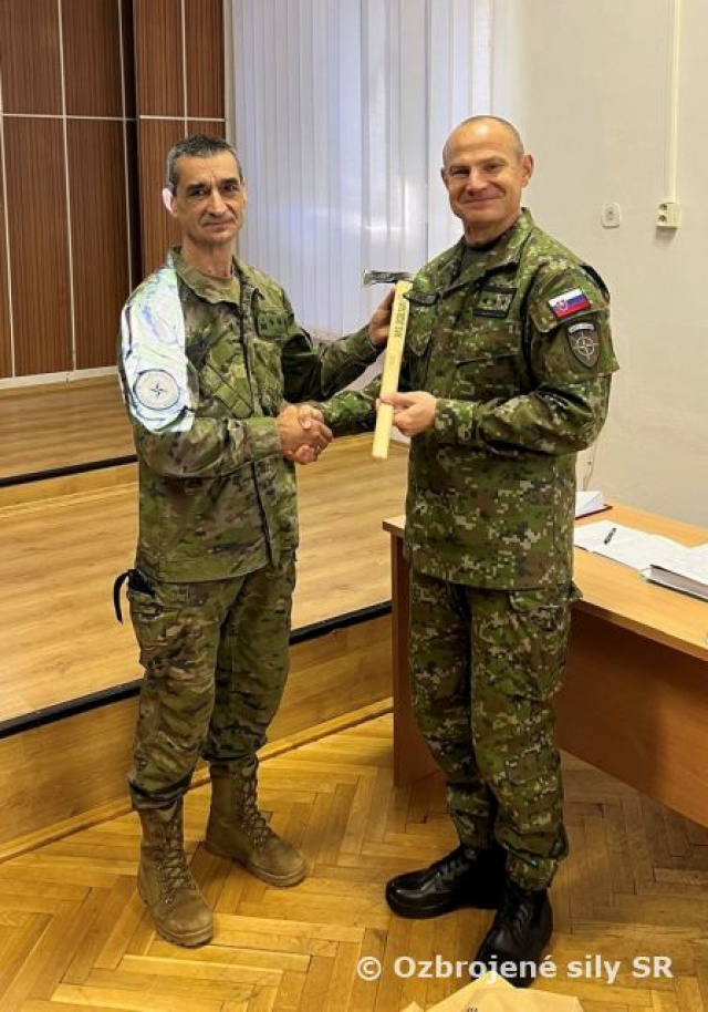 Veliteľské zhromaždenie veliteľa 1. mechanizovanej brigády