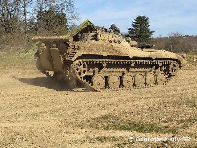 Výcvik vo vedení bojových vozidiel