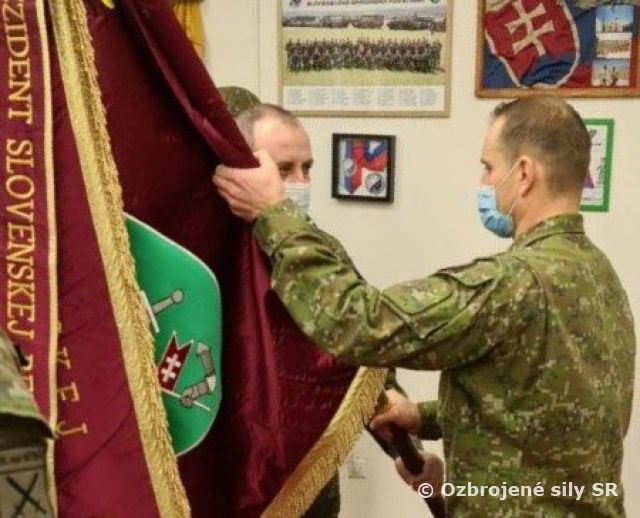 Prevzatie funkcie veliteľa 12.mechanizovaného práporu