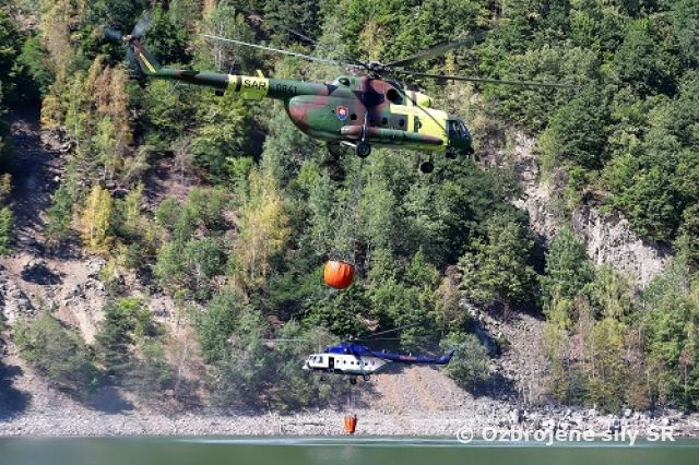 Zásah 51. krídla v Malej Lodine 