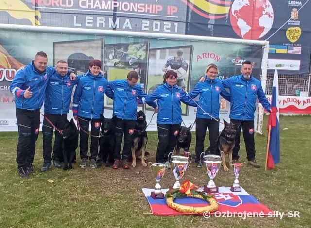 Psovodka z 81. krídla Sliač bodovala na Majstrovstvách sveta v Španielsku