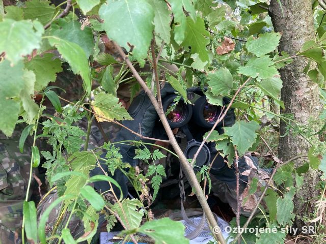 Odborno-taktické cvičenie prieskumnej čaty