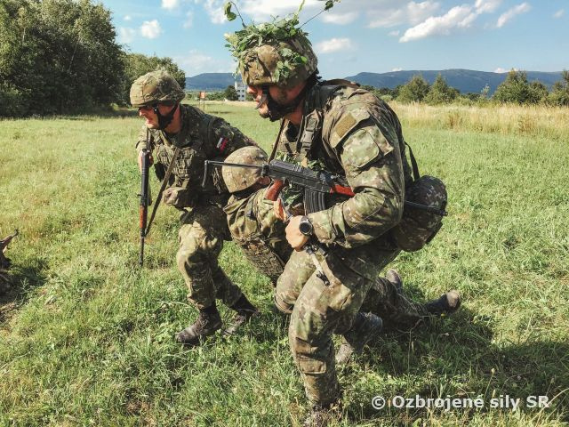 Sústredený výcvik novoprijatých príslušníkov na pôde 22. mechanizovaného práporu