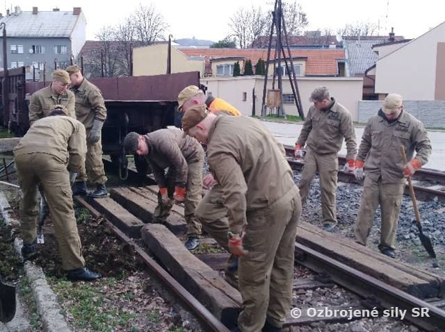 Výcvik vojsk v preprave po železnici