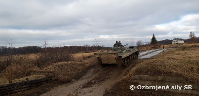 Vedenie bojových vozidiel 22.mechanizovaného práporu
