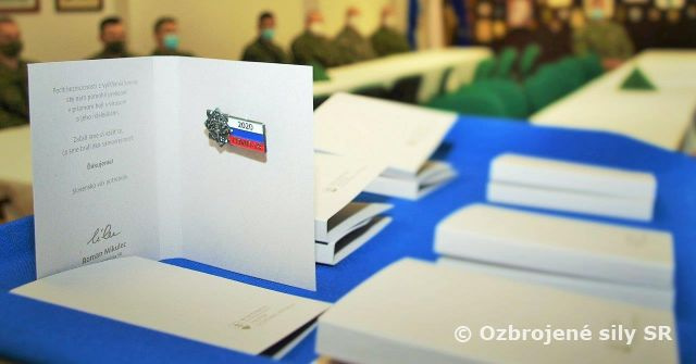 Poďakovanie profesionálom ozbrojených síl