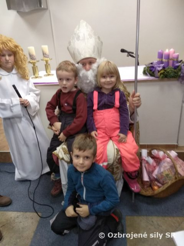 Mikuláš na Veliteľstve vzdušných síl