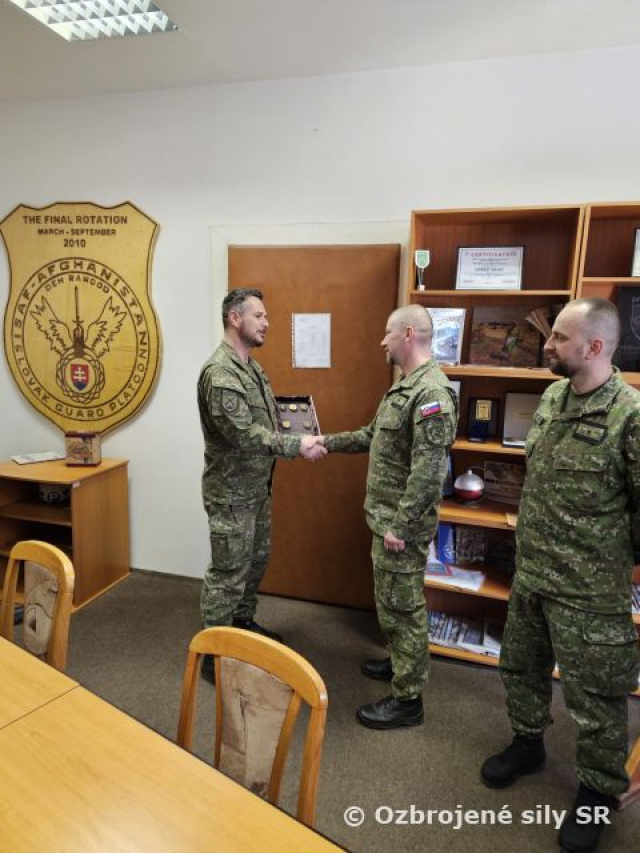 Zmena vo funkcii zástupcu veliteľa 22. mechanizovaného práporu