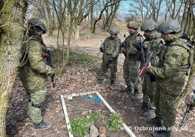 Veliteľská príprava 3. mechanizovanej roty.