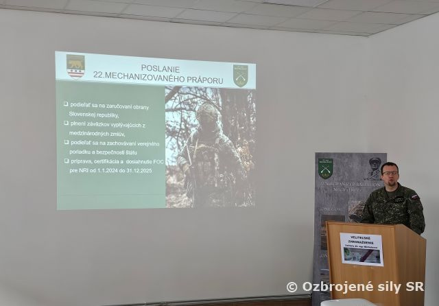 Veliteľské zhromaždenie veliteľa 22. mechanizovaného práporu