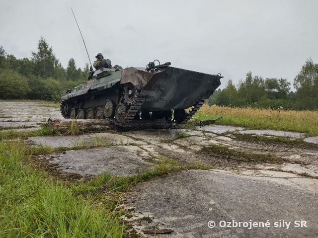Výcvik vo vedení bojových vozidiel