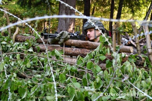 96-hodinový výcvik 2.mechanizovanej roty 11.mpr