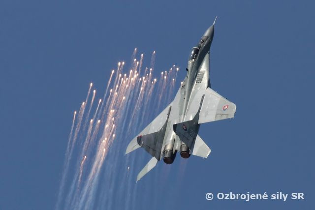 Slovenské vzdušné sily na medzinárodných leteckých dňoch - SIAF 2017