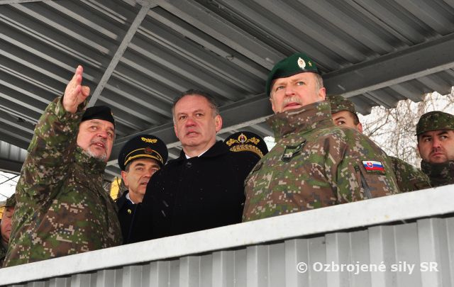 Hlavný veliteľ ozbrojených síl v Rožňave