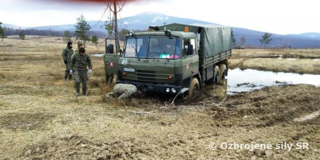 Intenzívny výcvik dopravnej roty