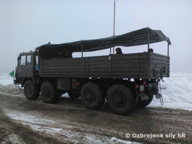 Intenzívny výcvik dopravnej roty