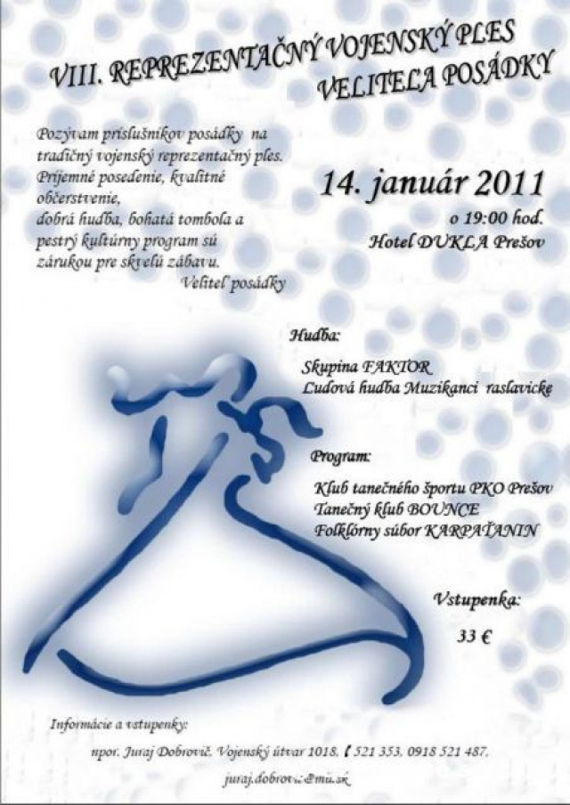 VIII. reprezentačný ples veliteľa posádky Prešov