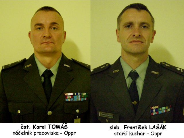 Najlepší vojaci VSLPS v roku 2011 