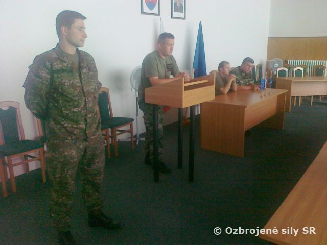 Príchod nového príslušníka k VSLPS 