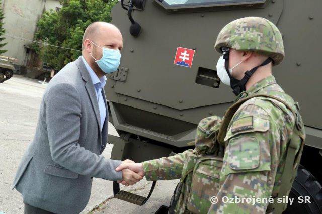 Návšteva ministra obrany v Nitre