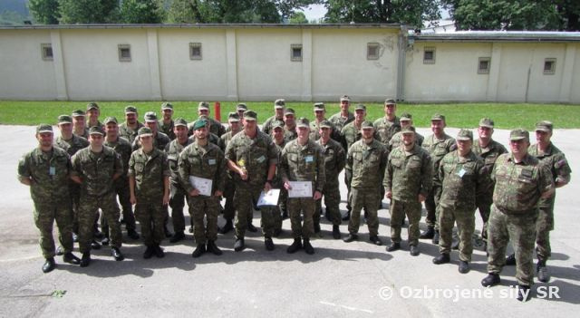 Ružomberok hostil súťaž o najlepšieho KIS-áka Pozemných síl OS SR