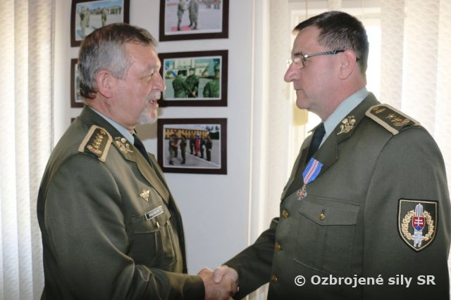 Odovzdanie ocenení náčelníkom generálneho štábu