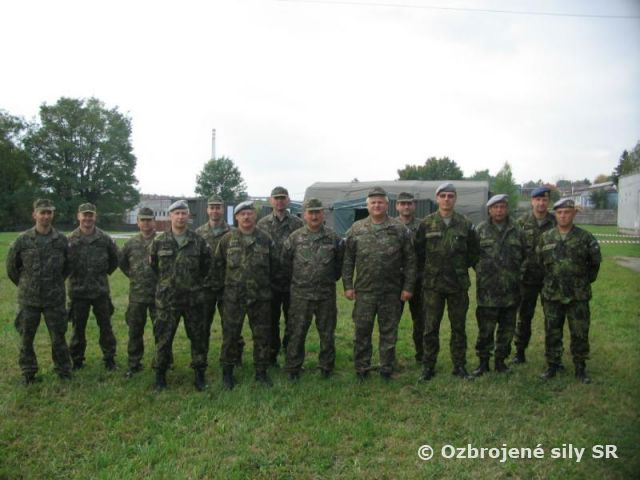 Návšteva príslušníkov Armády Českej republiky v SLPS.