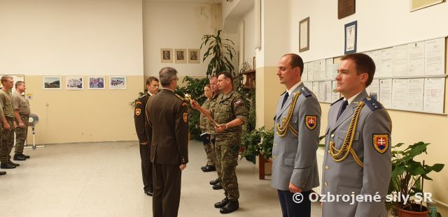 Slávnostné odovzdanie a prevzatia funkcie veliteľa Vojenskej hudby OS SR Bratislava   