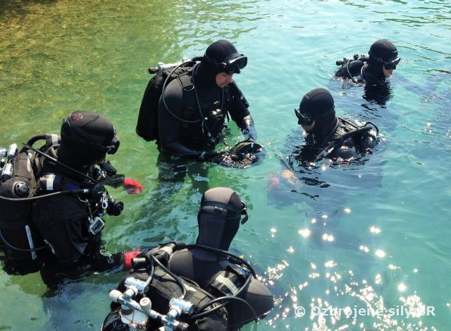 Slovensko-maďarský výcvik potápačov