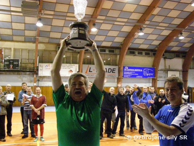 Vianočný turnaj v sálovom futbale o putovný pohár veliteľa ZZ II Martin