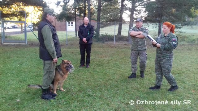 Ročné previerky služobnej kynológie v MS Poprad