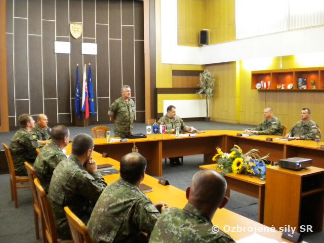 Pracovná návšteva náčelníka generálneho štábu v Prešove