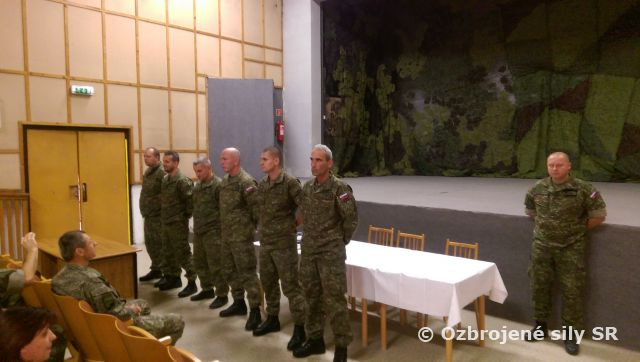 Prápor podpory velenia si pripomenul Deň ozbrojených síl SR