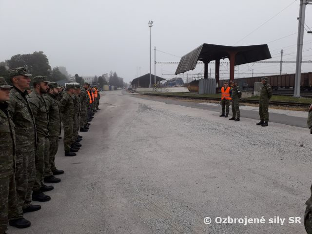 Výcvik v preprave po železnici