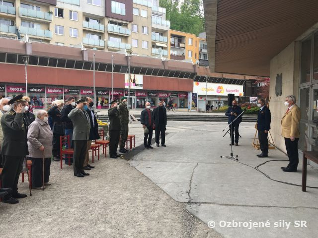 Stretnutie pri príležitosti 76. výročia skončenia 2. svetovej vojny