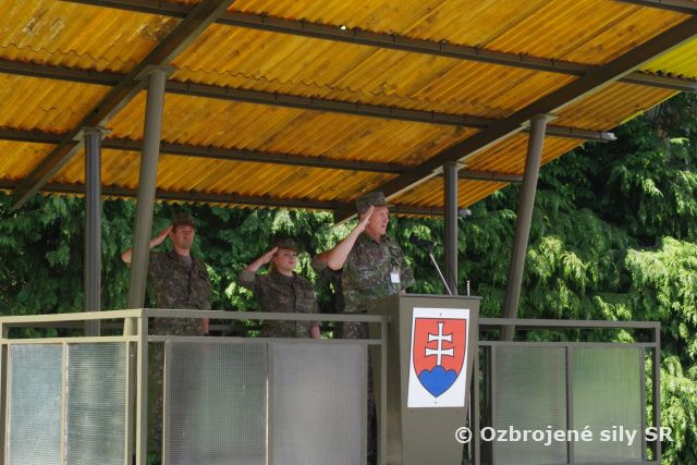 Predstavenie nového veliteľa Práporu podpory velenia