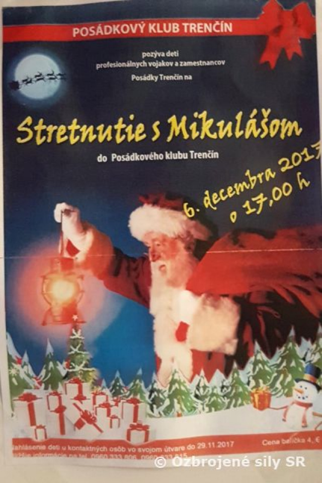 Mikulášku dobrý strýčku... 