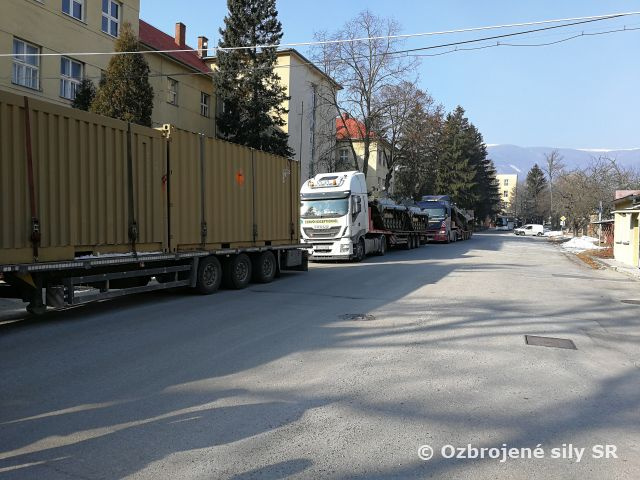Medzinárodná cestná preprava na cvičenie EBONITE JAVELIN 2018