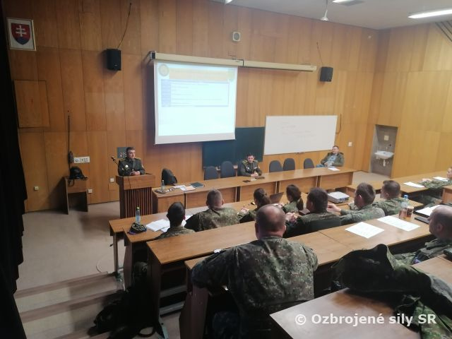 Odborné zhromaždenie funkcionárov poverených riadením oblasti vojenskej dopravy v ÚaZ OS SR