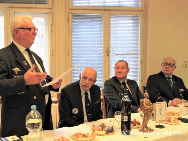 Výročná členská schôdza  Klub Vojenských výsadkárov SR Štefana BANIČA Bratislava