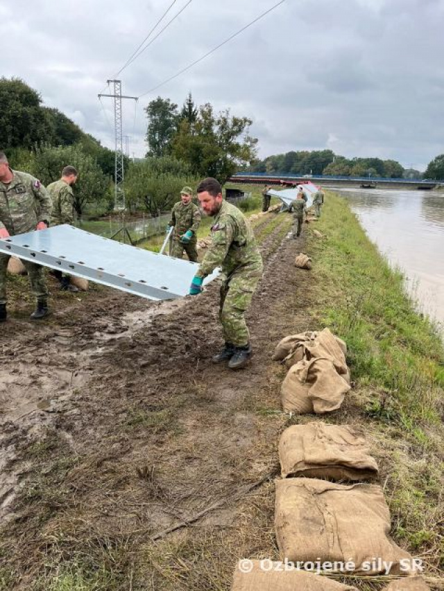 Logisti pomáhali pri záplavách