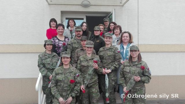 Medzinárodný deň žien v Prápore logistiky Topoľčany