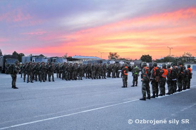 Odborno taktické cvičenie čiat  FORT PRIBINA 2012 supply misson