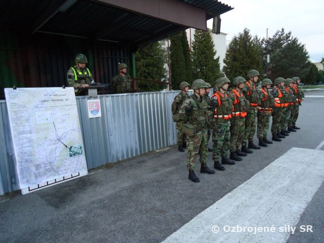 Zahájenie cvičenia zálohy NRF 2012 