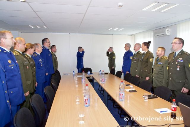 Deň ozbrojených síl Slovenskej republiky sme si pripomenuli aj v Bruseli