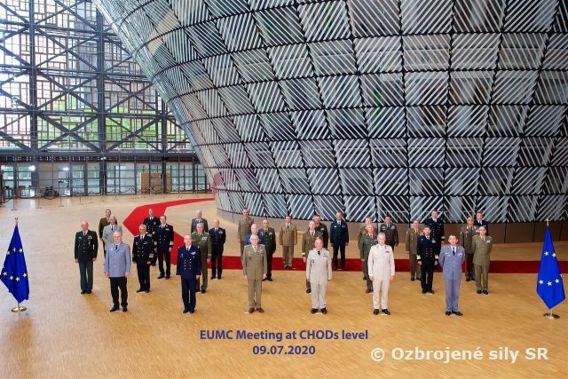 Náčelník generálneho štábu na rokovaní Vojenského výboru EÚ v Bruseli
