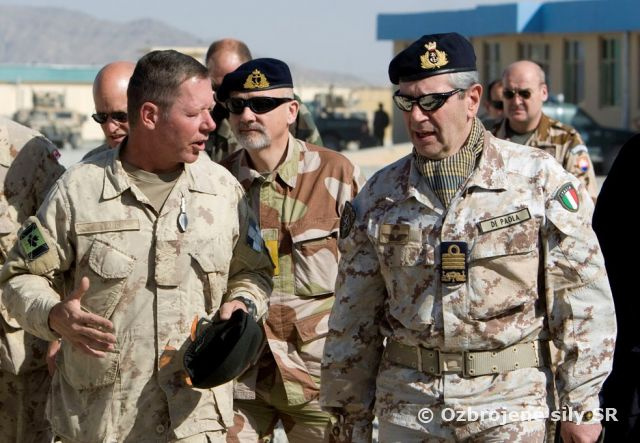 Návšteva Vojenského výboru NATO v operácii ISAF