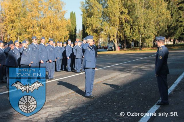 Prápor rádiolokačného prieskumu oslávil 10. výročie