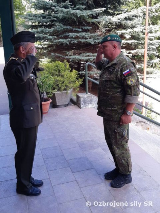 Návšteva Ministra obrany a NGŠ